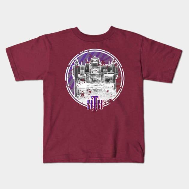 The Hollywood Tower Hotel Two-Sided Kids T-Shirt by DevonDisneyland